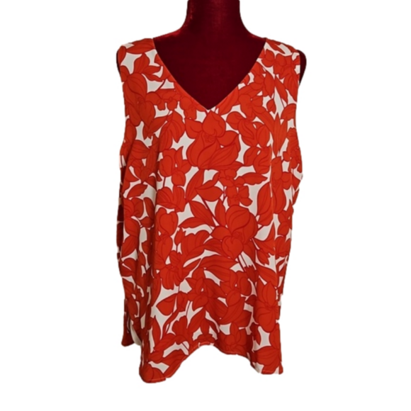 Tahari Floral Tank Top Size: Large  NWT - Picture 1 of 9